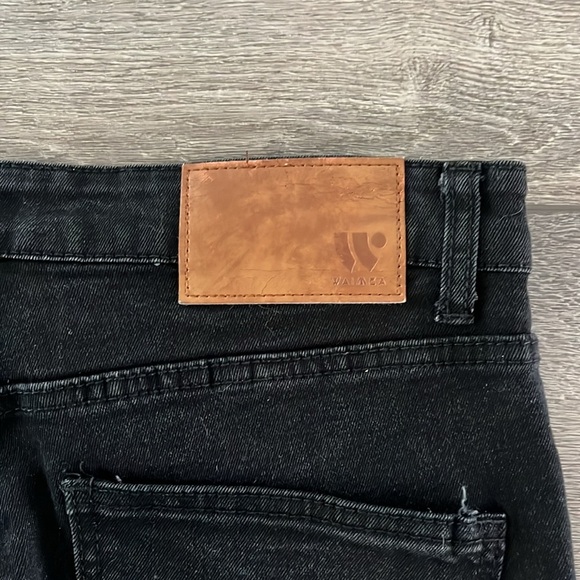 Waimea Black Wash Denim Skinny Stretch Fit Jeans 30 - Picture 8 of 8